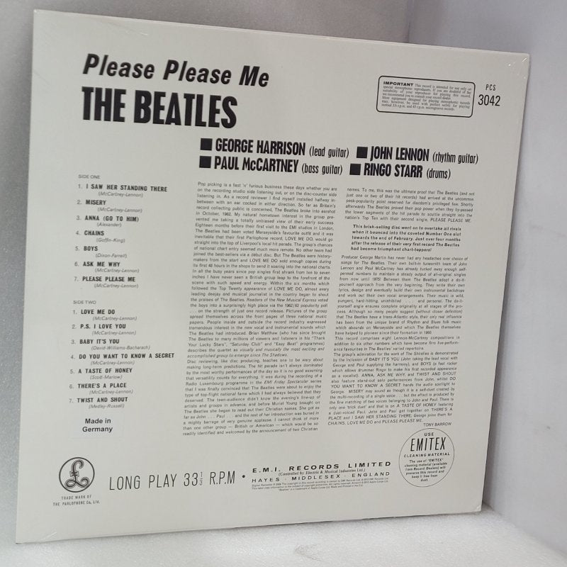 Vinilo Parlophone The Beatles / Please Please