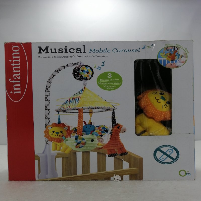 Carrusel Movil Infantino Musical 0+M Unisex