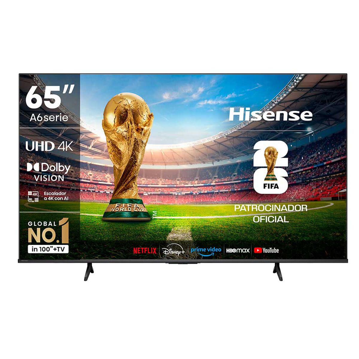 Smart TV UHD 4K Hisense 65A6NV 65 Pulgadas
