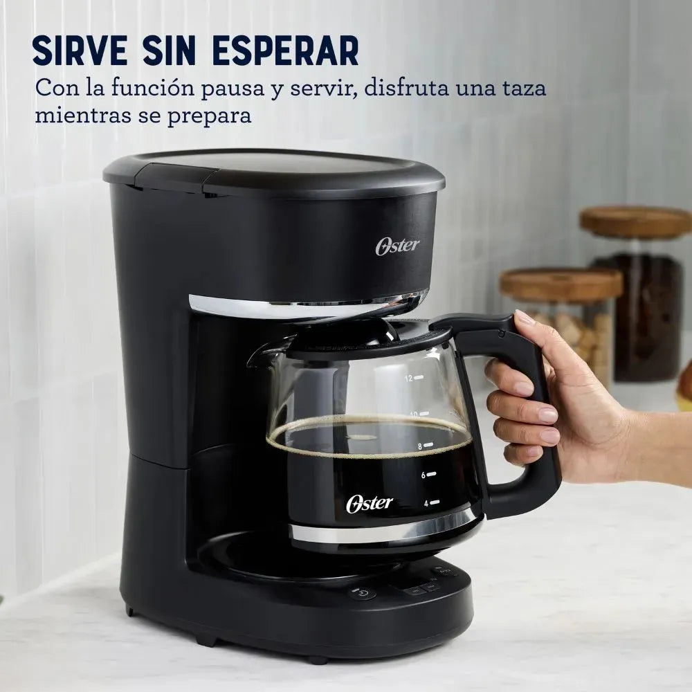 Cafetera Oster Programable 12 Tazas BVSTDCP121B