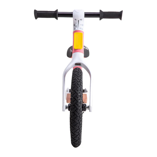 Bicicleta De Aprendizaje Bebesit Neo 7012 Blanco / Rosado