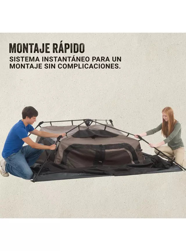 Carpa Familiar Coleman Instantánea para 4 Personas