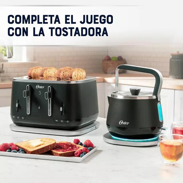 Hervidor Eléctrico Premium Oster Bvstkt4510b Gris 1.5L