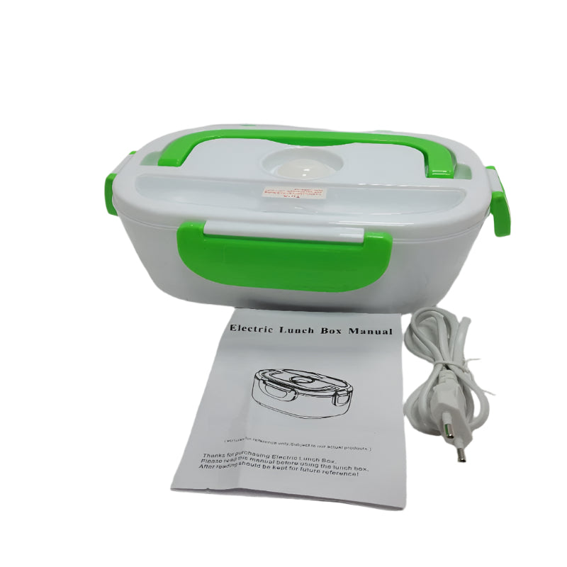 Lonchera Electrica Portatil Electronic Lunchbox Blanco/ Verde