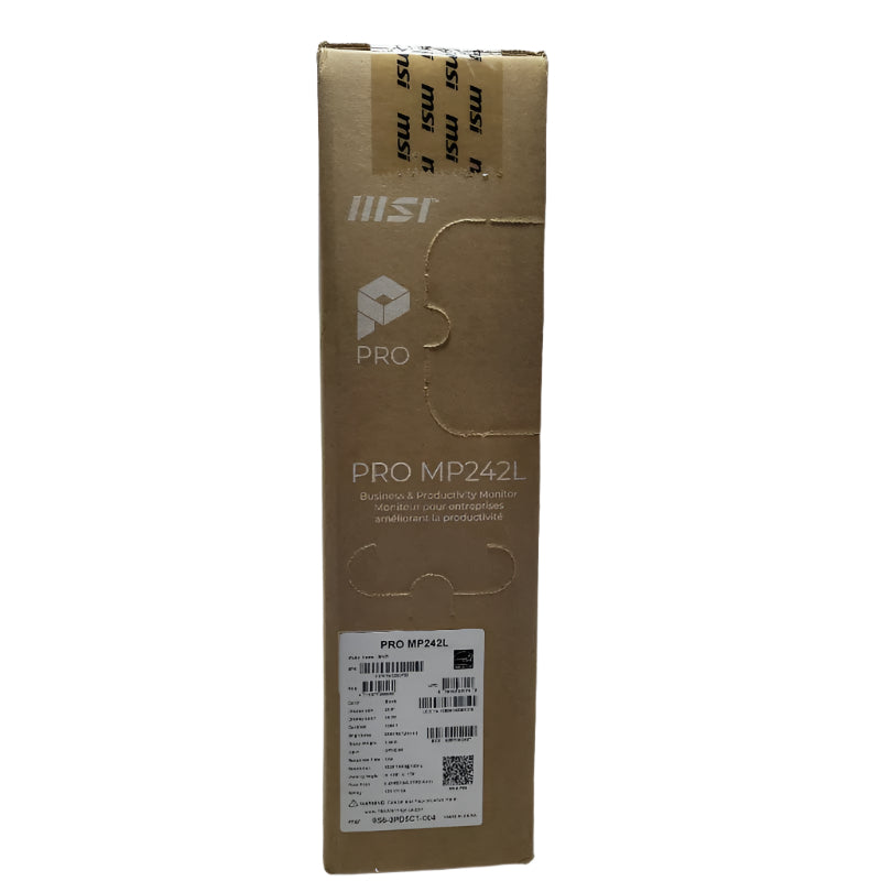 Monitor Pro Msi Mp242l 23.8 Pulgadas 1920x1080p