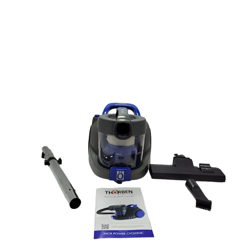 ASPIRADORA THORBEN THOR POWER CYCLONIC 2200W / 2.5 LTR