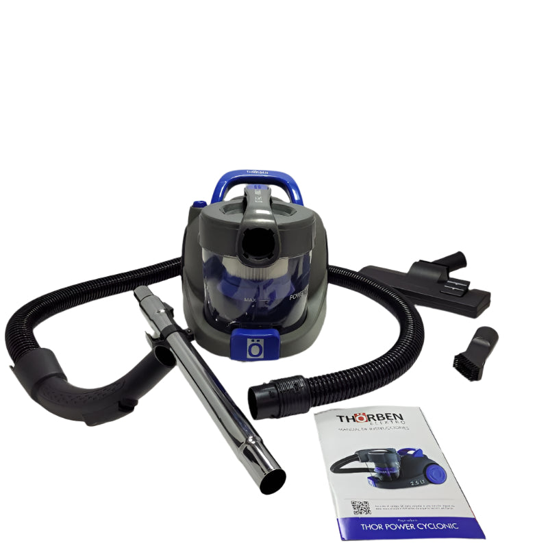 ASPIRADORA THORBEN THOR POWER CYCLONIC 2200W / 2.5 LTR