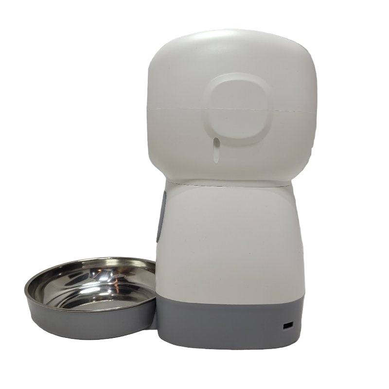 DISPENSADOR DE COMIDA AUTOMÁTICO GENERICO WIFI MODEL BLANCO 3.5L