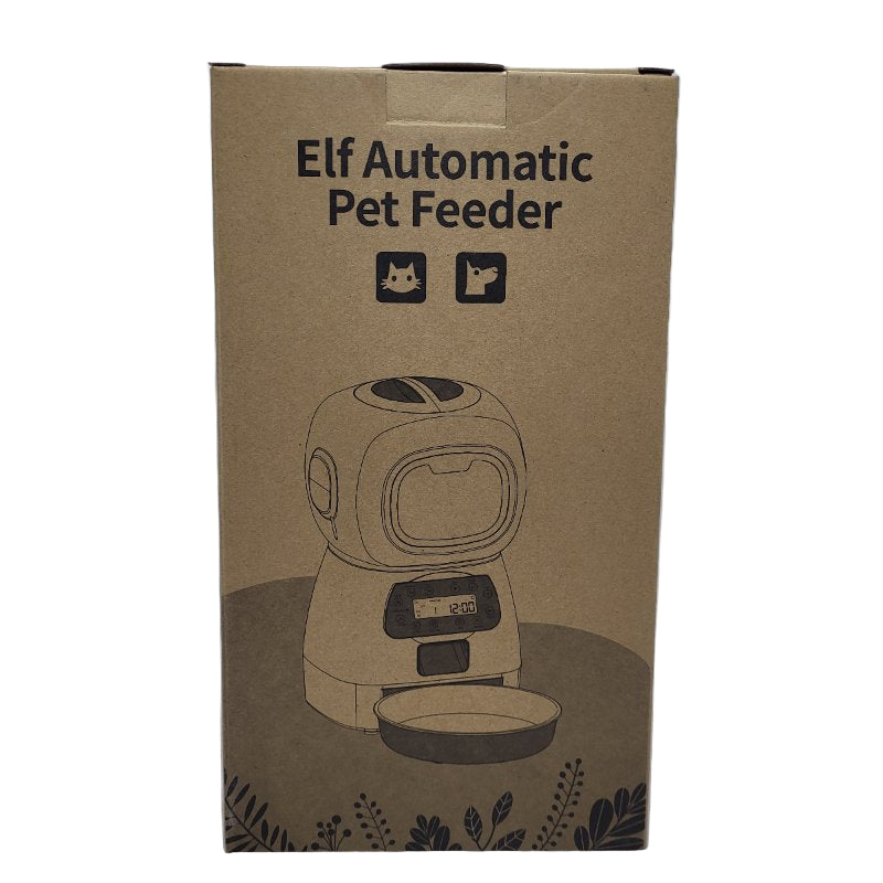 DISPENSADOR DE COMIDA AUTOMÁTICO GENERICO WIFI MODEL BLANCO 3.5L
