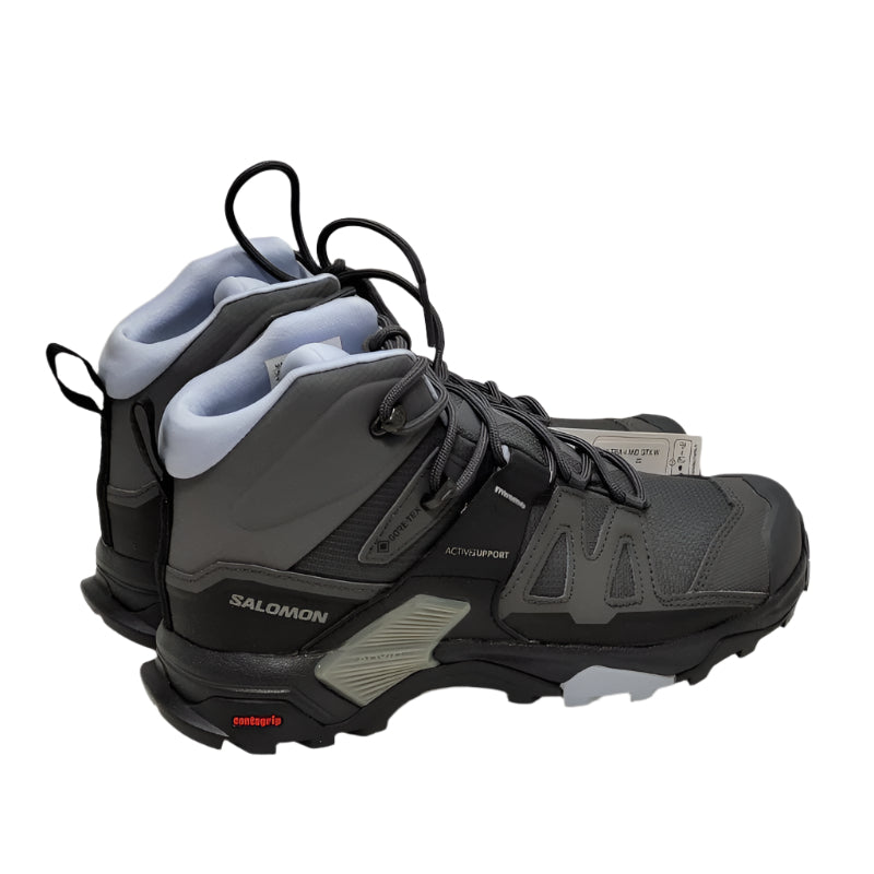 ZAPATILLAS SALOMON X ULTRA 4 MID GTX W GRIS 37 1/3 EUR FEMENINO