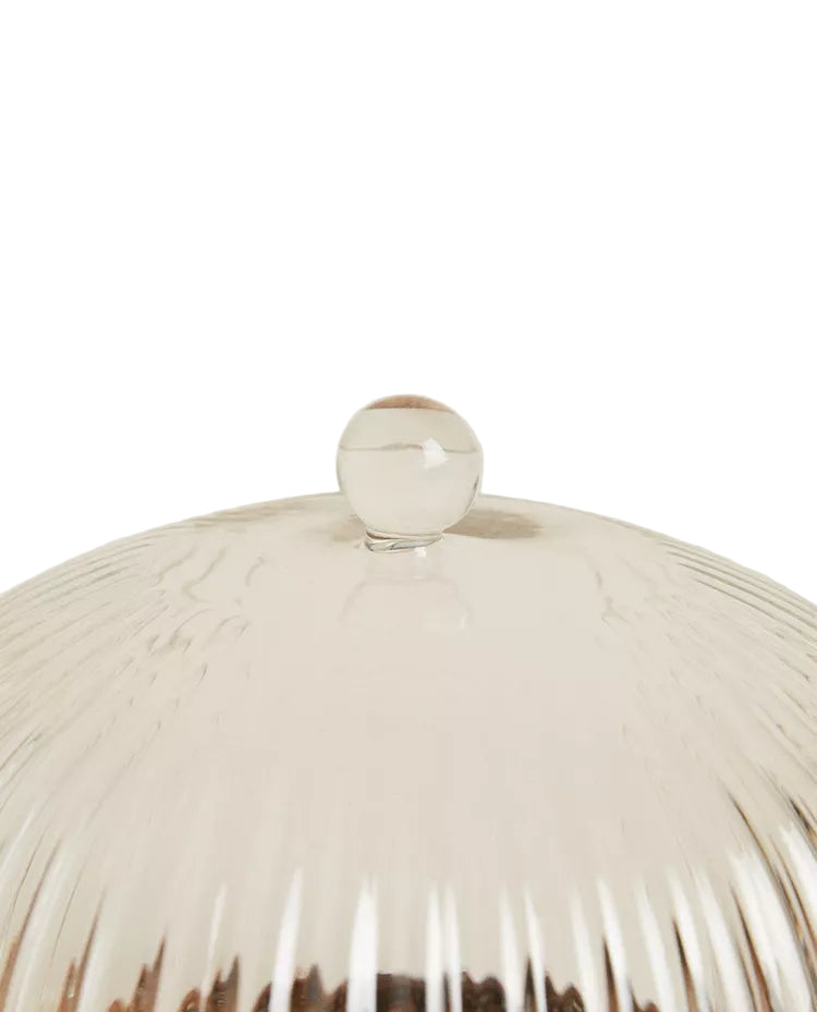 FUENTE TARTAS BOROSILICATO MADERA ZARA HOME 14X22X22 CM