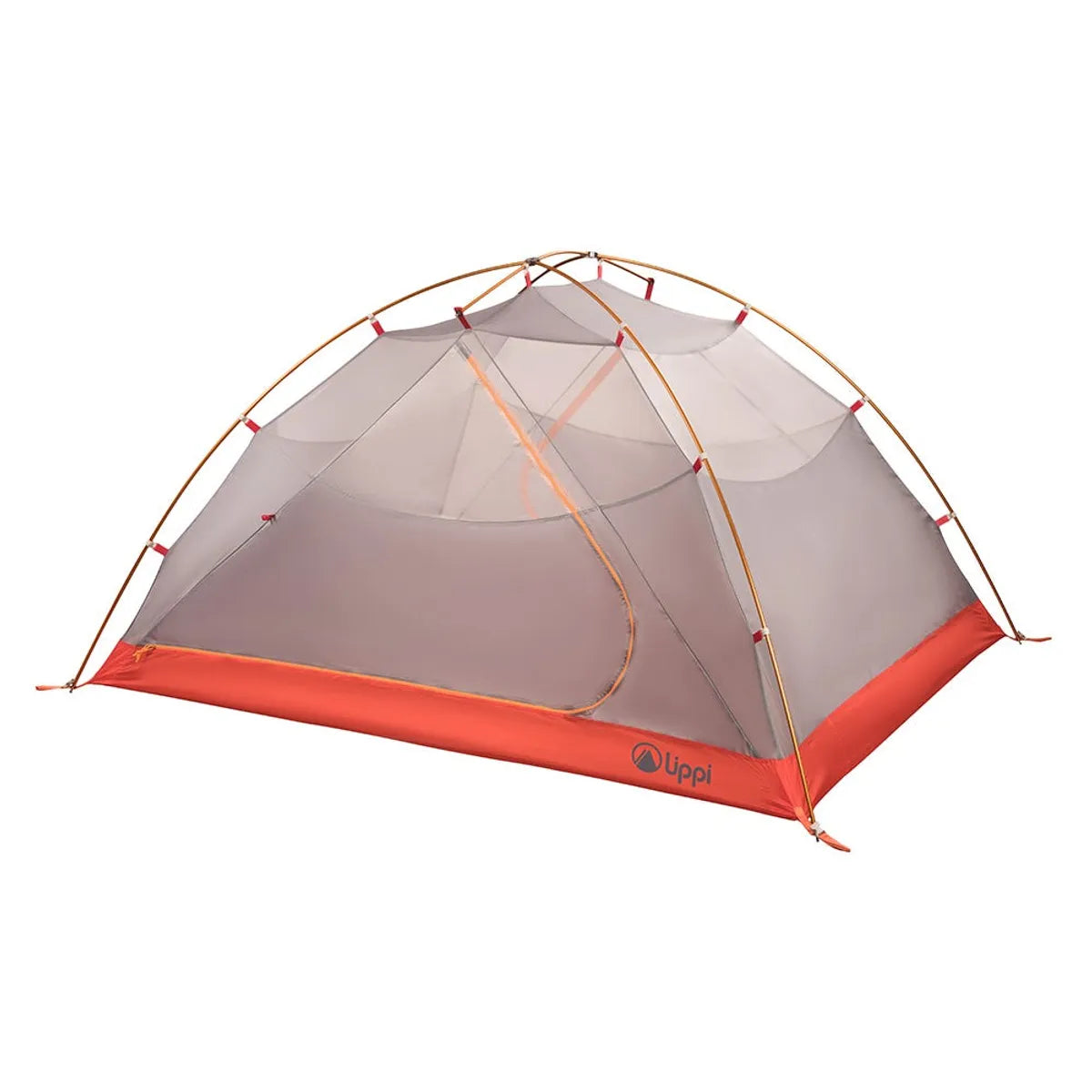 Carpa para acampar Lippi Experience 3 Tent, Rojo