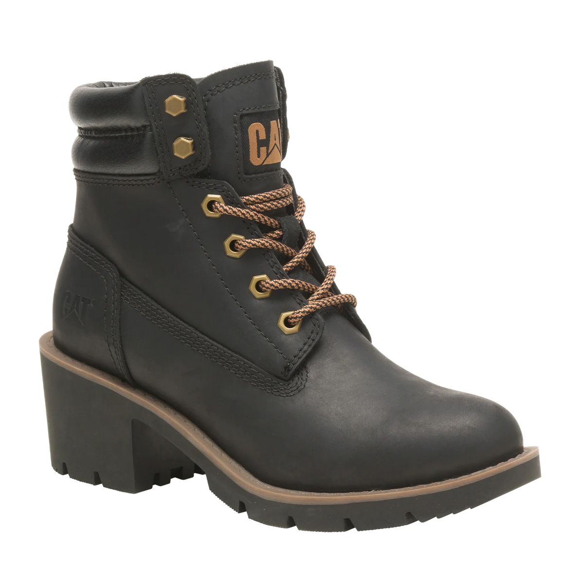Botín Rewrite Mujer Cat P311741, Black