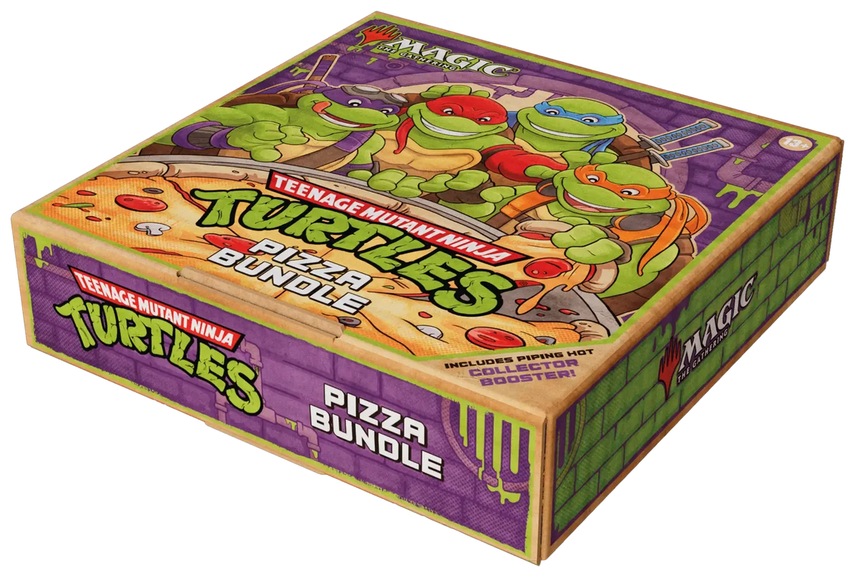 Set de Juegos de Mesa Teenage Mutant Ninja Turtles: The Gathering Magic Pizza Bundle