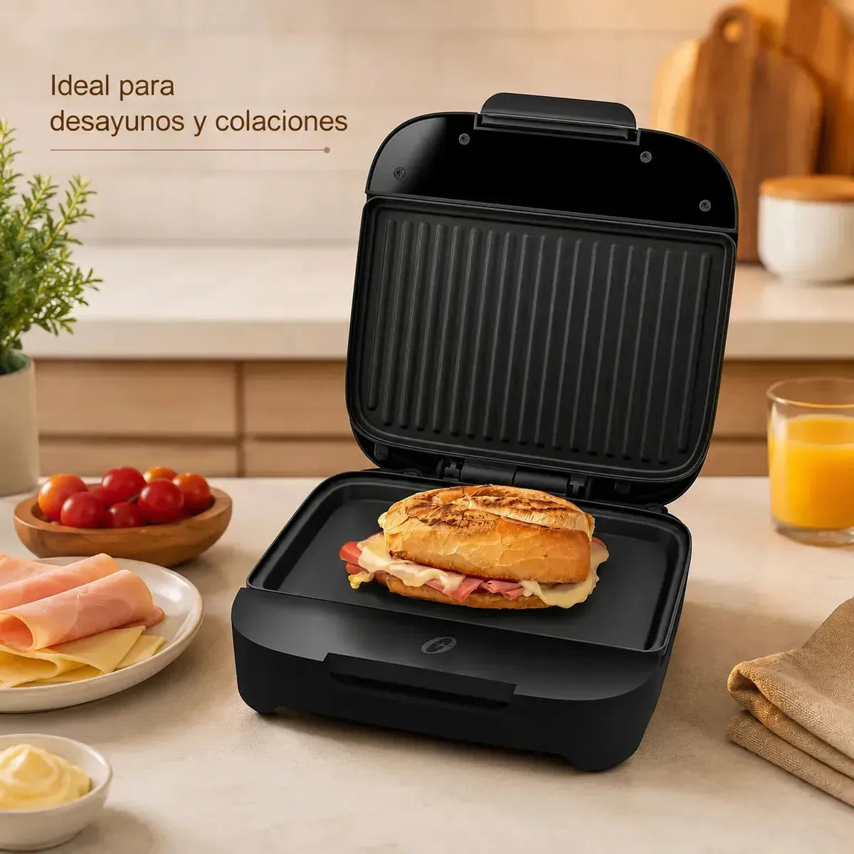 Sandwichera Oster CKSTSM400, Negro