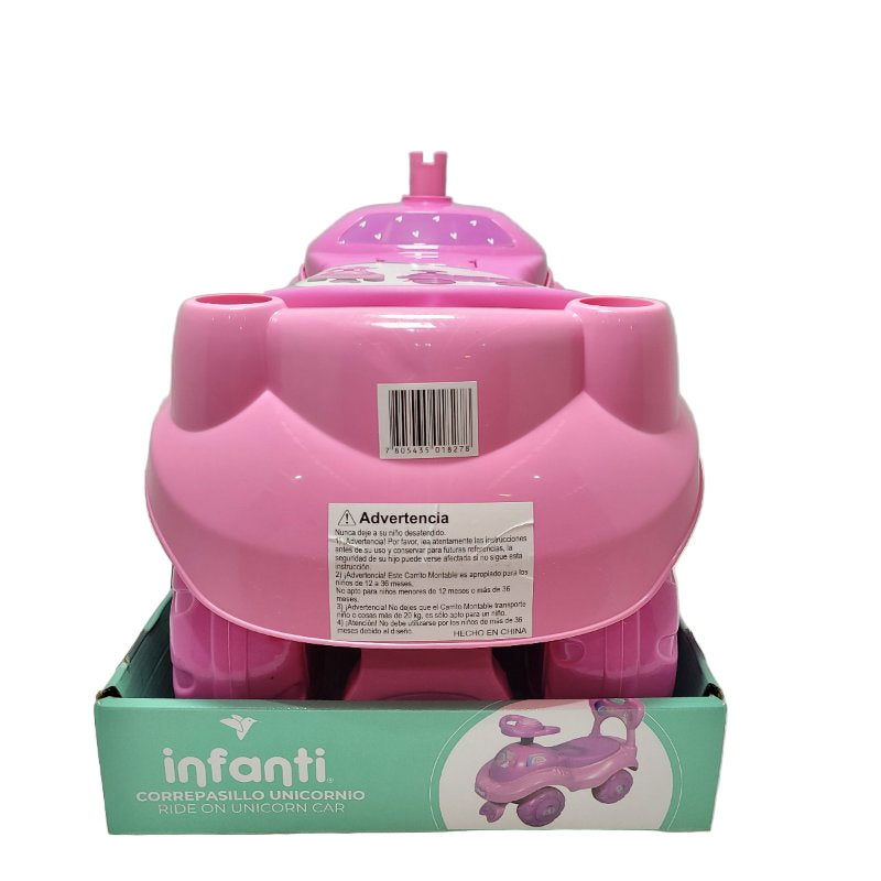 CORREPASILLO INFANTI UNICORNIO ROSADO
