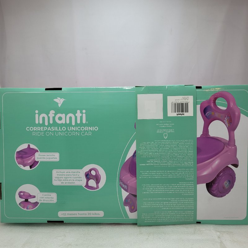 CORREPASILLO INFANTI UNICORNIO ROSADO