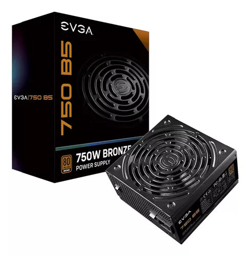 Fuente De Poder Evga 750 Bp Bronze Power Supply Negro 750W