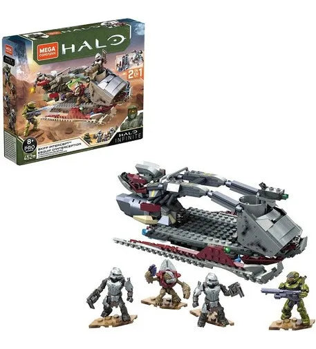 Set De Construcción Halo Infinite Mega Construx 452 Piezas
