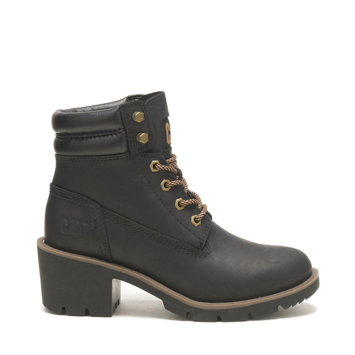 Botín Rewrite Mujer Cat P311741, Black