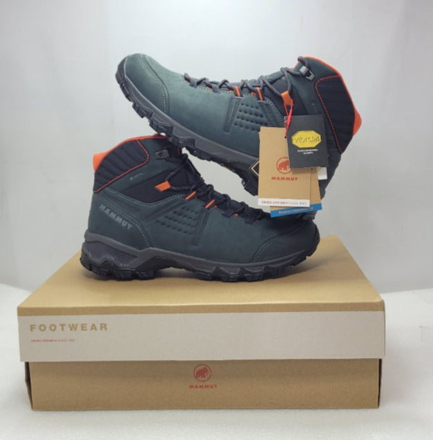 BOTINES MAMMUT MERCURY IV MID GTX BLACK HOT RED 42 2/3