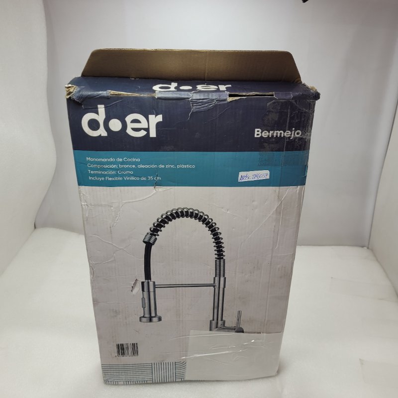 MONOMANDO DE COCINA BERMEJO BRONCE ALEACION DE ZINC PLASTICO 35CM