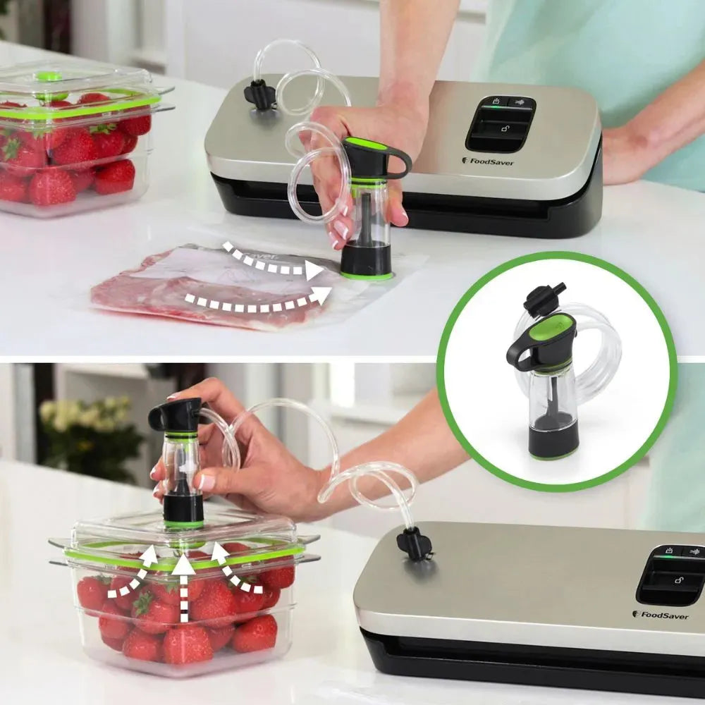 Máquina Selladora al Vacío FoodSaver VS1190X Plateado/Negro