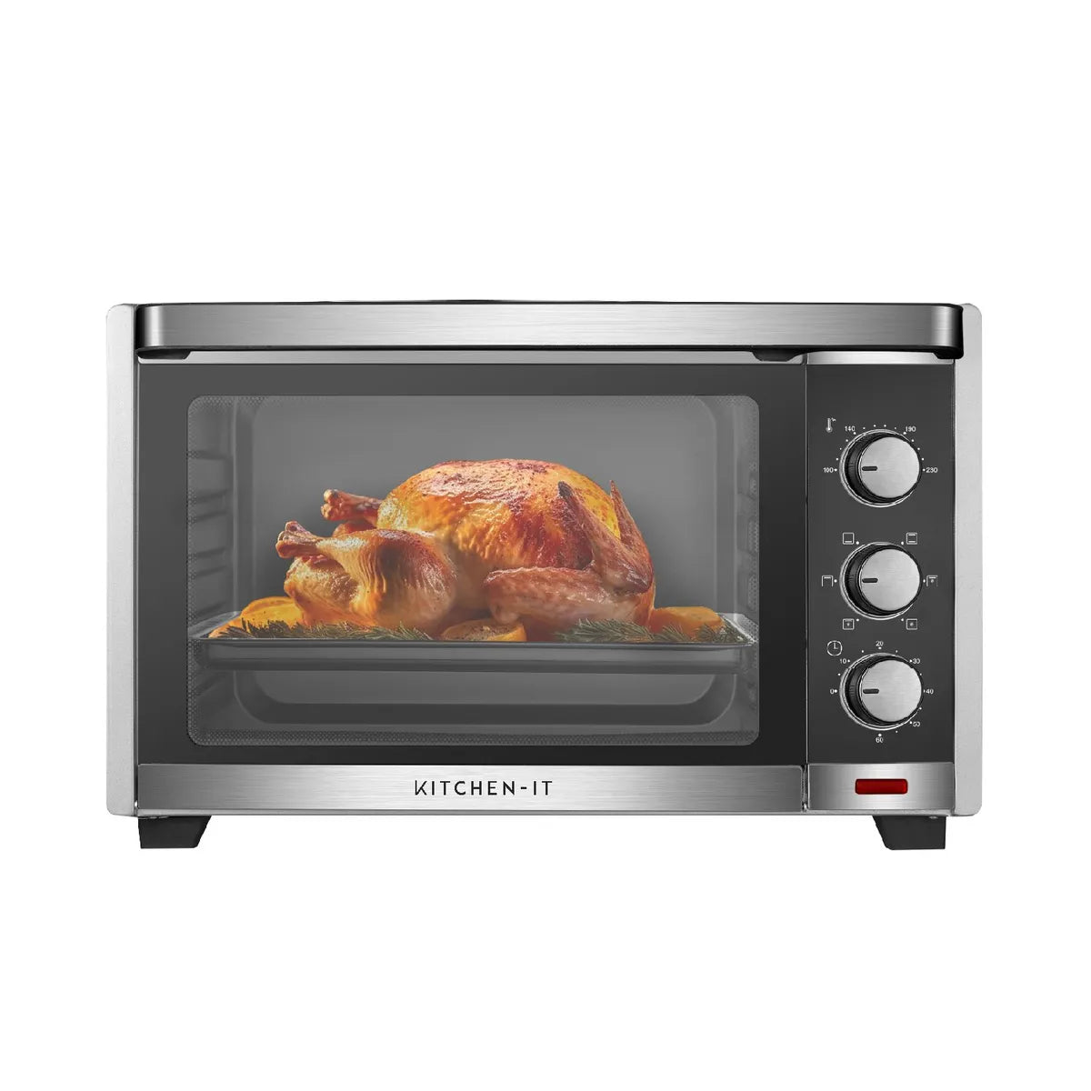 Horno Eléctrico Kitchen-It Silver Series 45 Litros