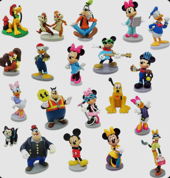 Set  De Figuras De Colección   20 Un Disney Junior Familia Mickey