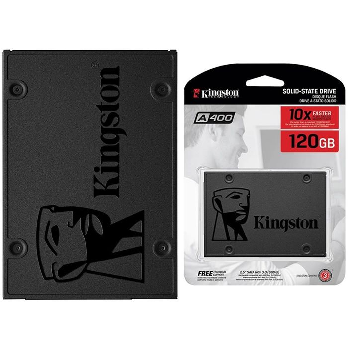 Disco Estado Solido Kingston A400 120GB SA400S37/120G SSD [Open box] [Wl]
