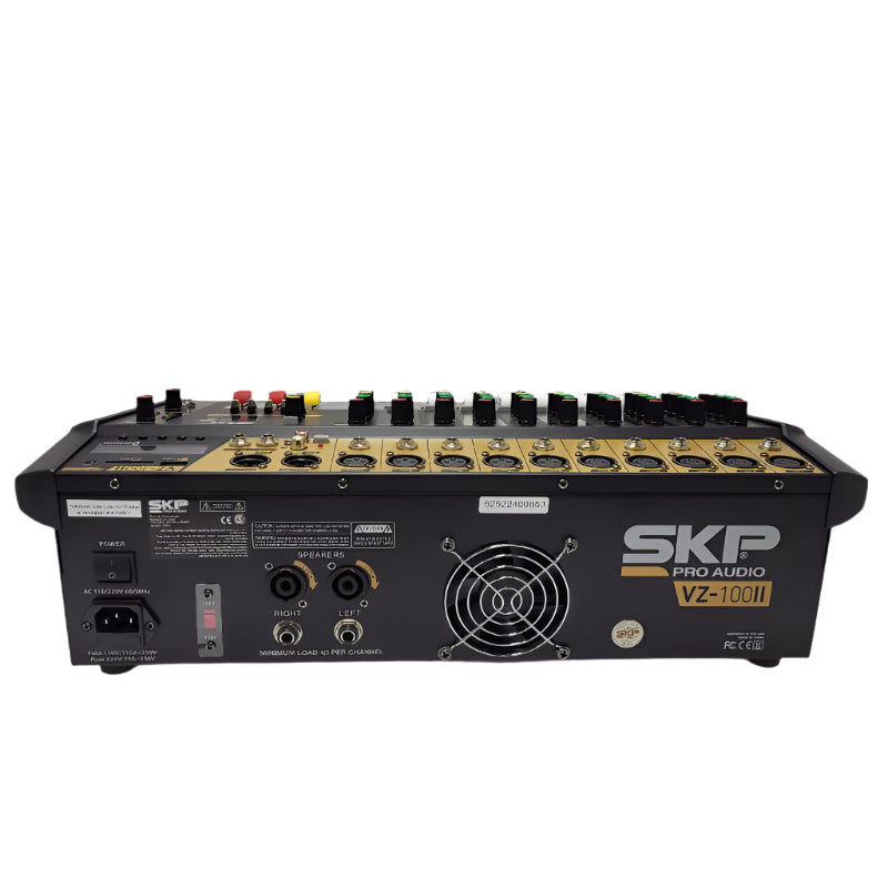 POWERED MIXER SKP PRO AUDIO VZ-100II NEGRO 2000W