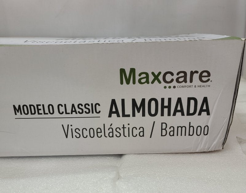 ALMOHADA VISCOELASTICA MAXCARE CLASSIC ORTHOPEDIC LINE 60 X 40 X 12