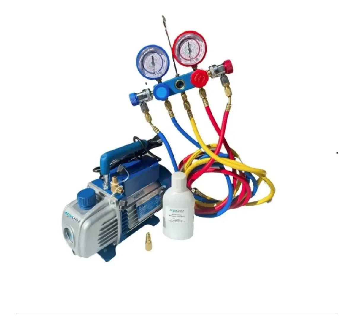 Kit Bomba de Vacío Genérico 3 CFM para Aire Acondicionado y Refrigeración