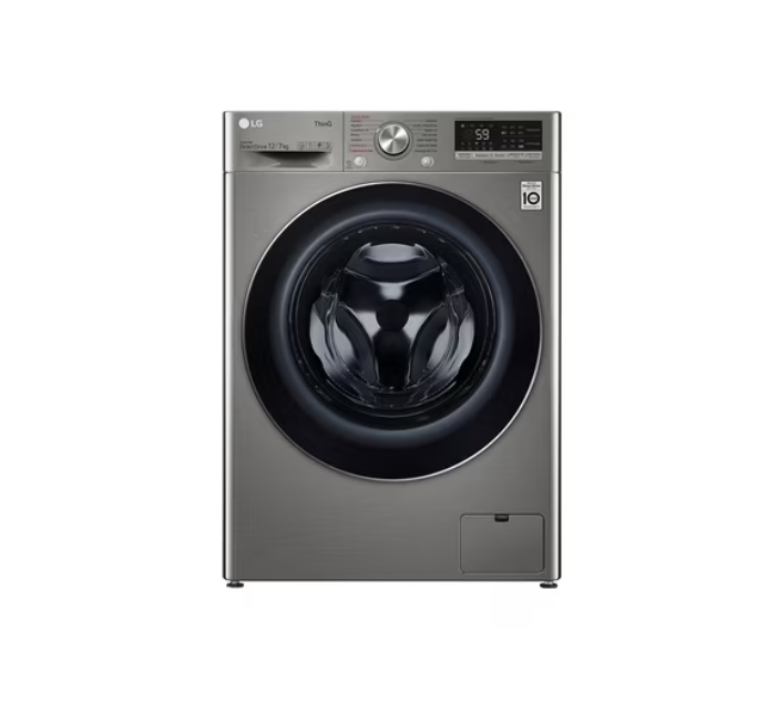 Lavadora/ Secadora LG WD12VVC4S6C 12kg/7kg Carga Frontal