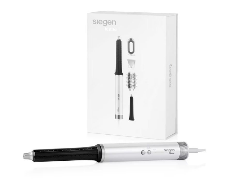 Cepillo Secador Siegen Blume Multistyler 5 en 1 Blanco