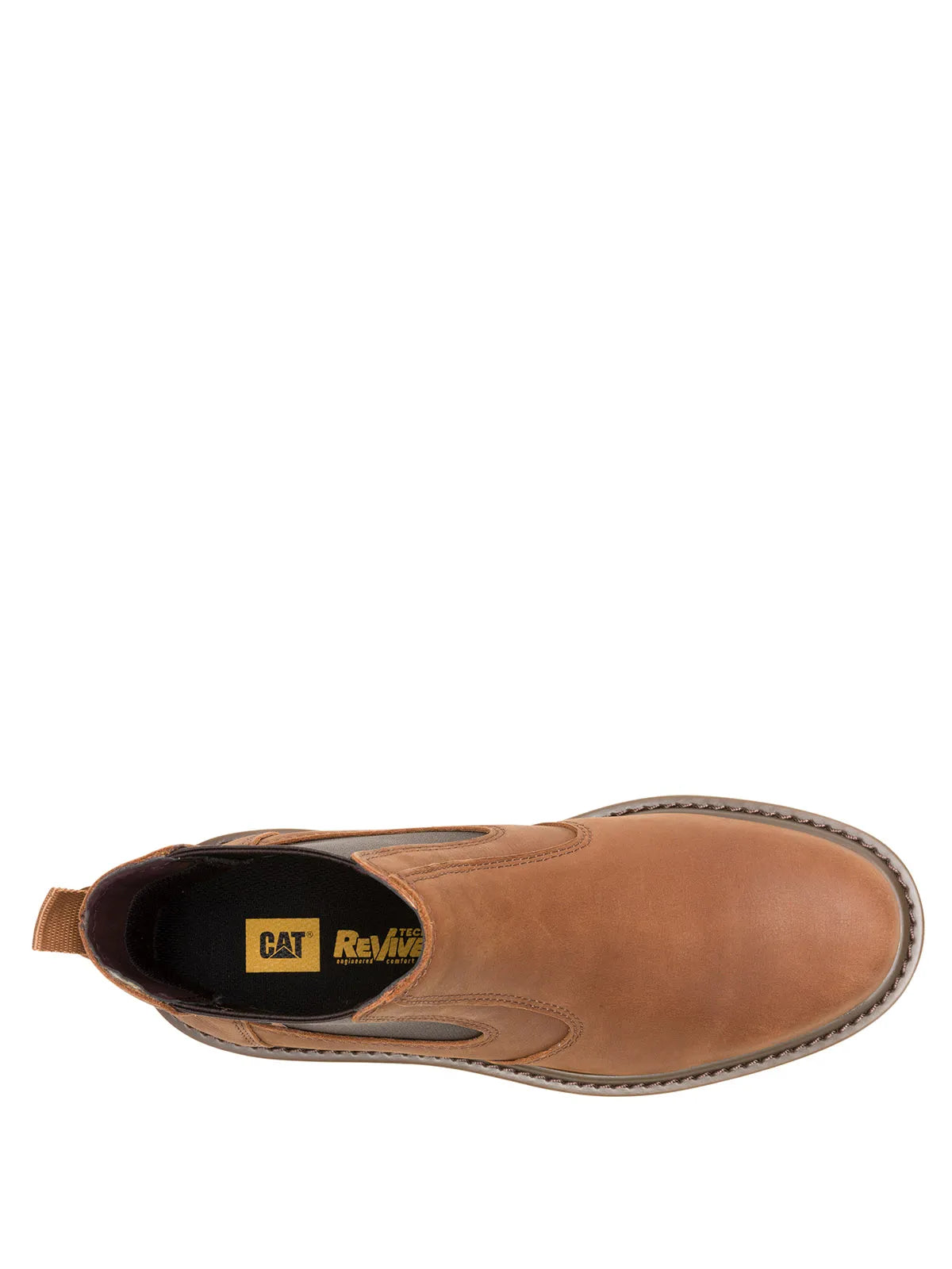 BOTIN CAT COLORADO 2.0 CHELSEA MARRON CLAIR 42 EUR MASCULINO