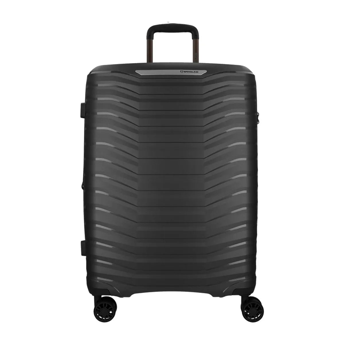 Maleta de Viaje Saxoline Titanium – Negro, Talla L, 106 Litros