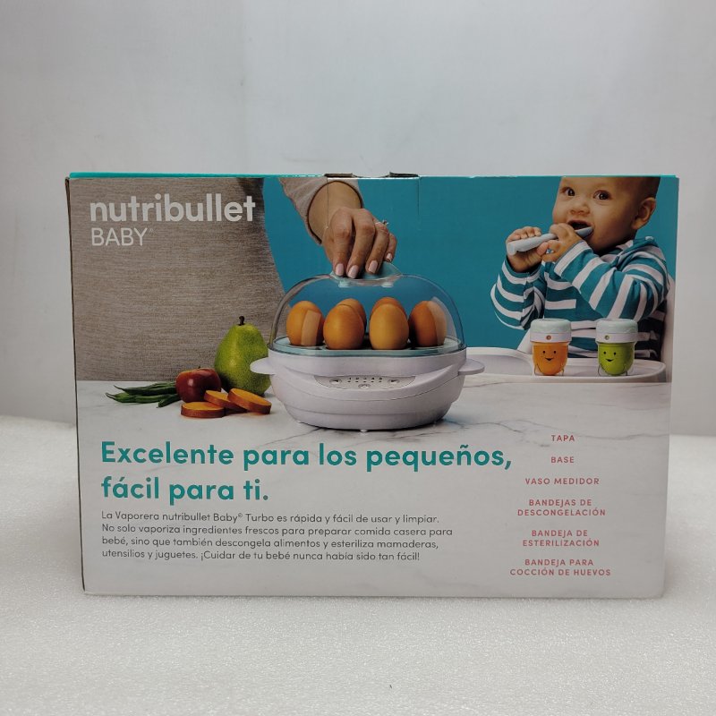 Vaporera Y Esterilizador Nutribullet Baby Bsr-0822-Bg