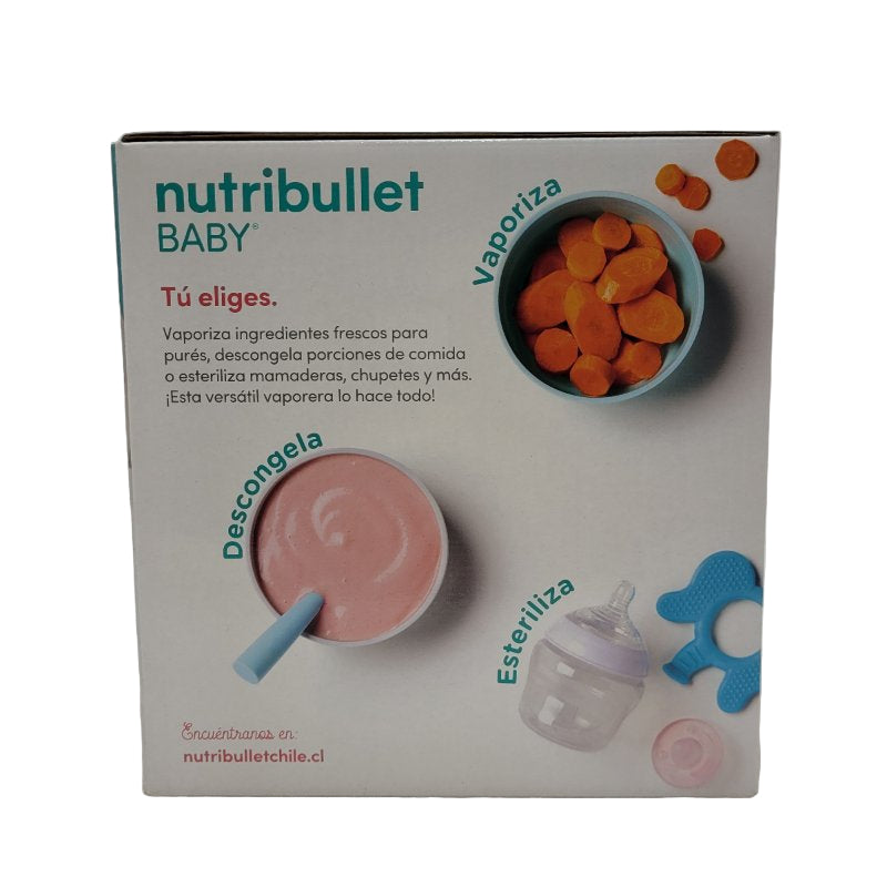 Vaporera Y Esterilizador Nutribullet Baby Bsr-0822-Bg