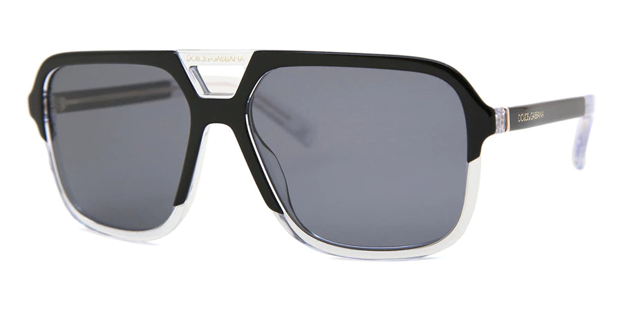 Lentes Cristal Polarizado Dolce Gabbana Dg4354 501/81 Negro