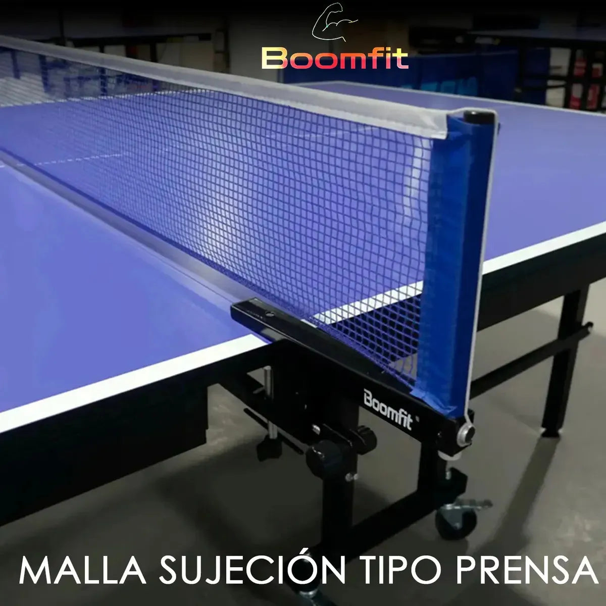 Mesa de Ping Pong Profesional Boomfit 274x152x76cm Madera Red