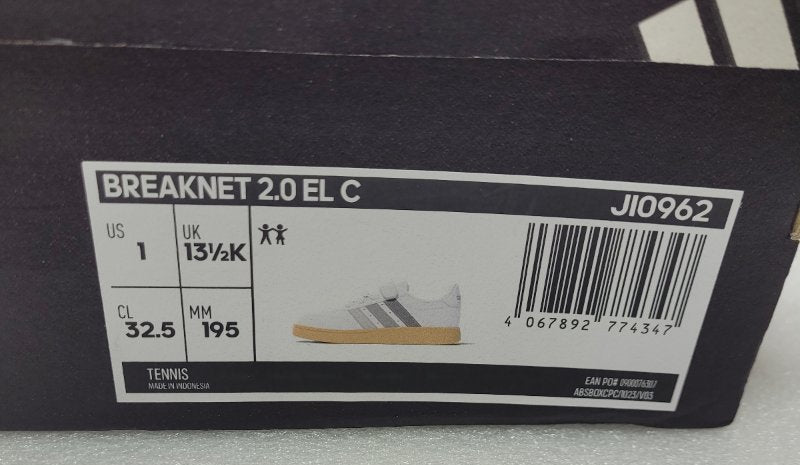 Zapatillas Adidas Breaknet 2.0 El C Blanco