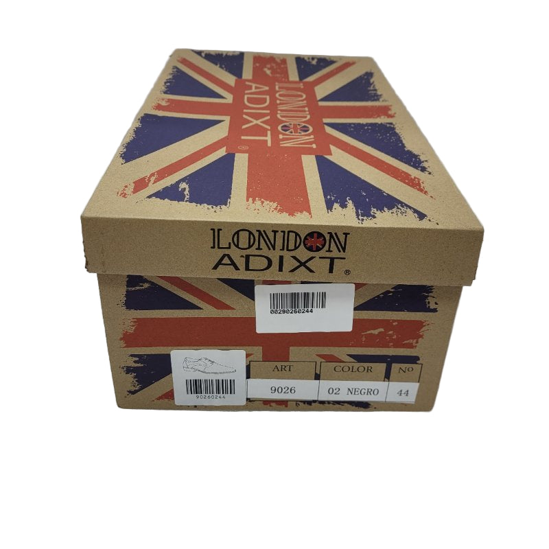 Zapatos De Vestir London Adixt Cuero Negro 44 Masculino