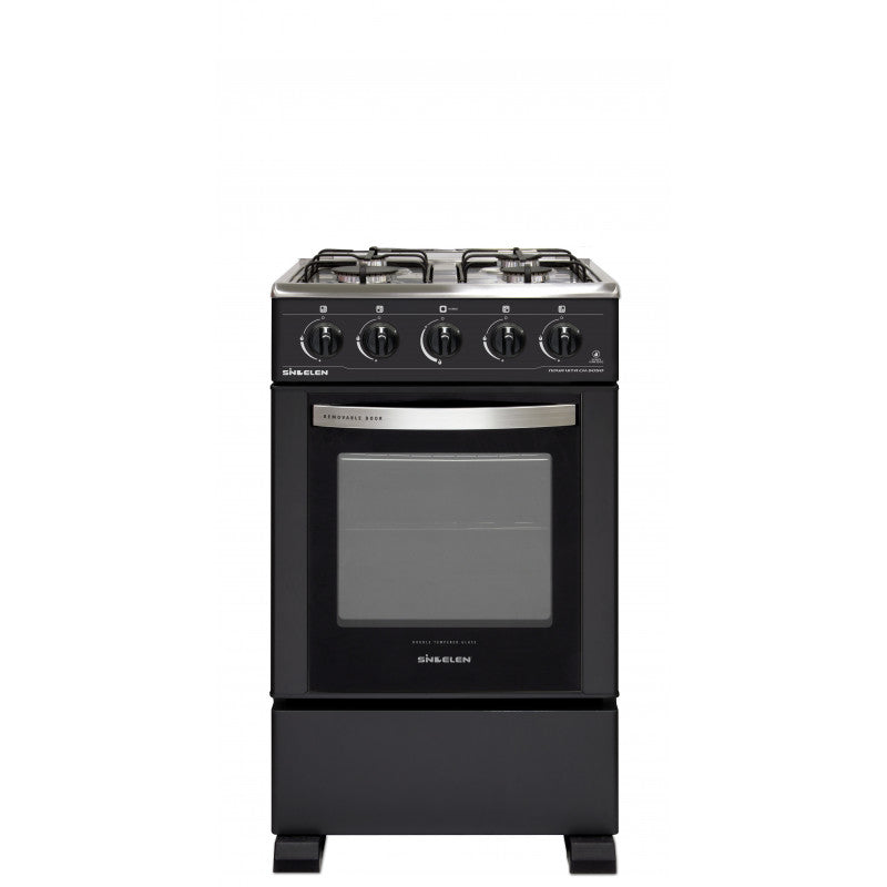 Cocina  A Gas 4 Platos Sindelen Ch-5050 Negra