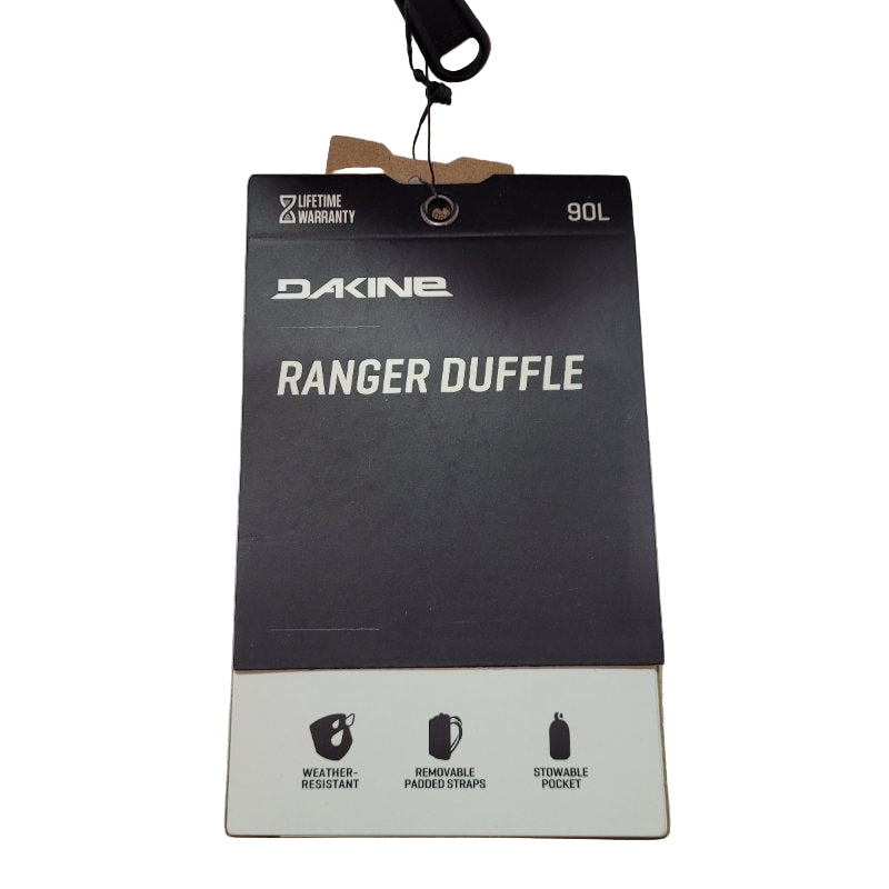 Bolso  Ranger Duffle Dakine Negro 90 L