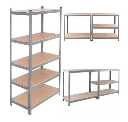 Estante Galvanizado Imsihome Organizador 5 Niveles 180x90x40cm