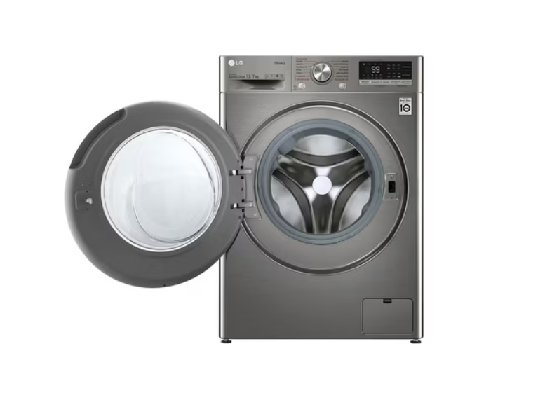 Lavadora/ Secadora LG WD12VVC4S6C 12kg/7kg Carga Frontal