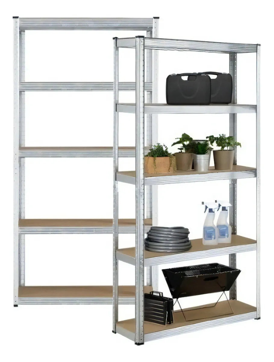 Estante Galvanizado Imsihome Organizador 5 Niveles 180x90x40cm