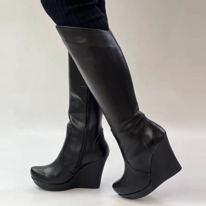 Botas Largas Exotica 692 Dalia Negro Talla 40 Mujer