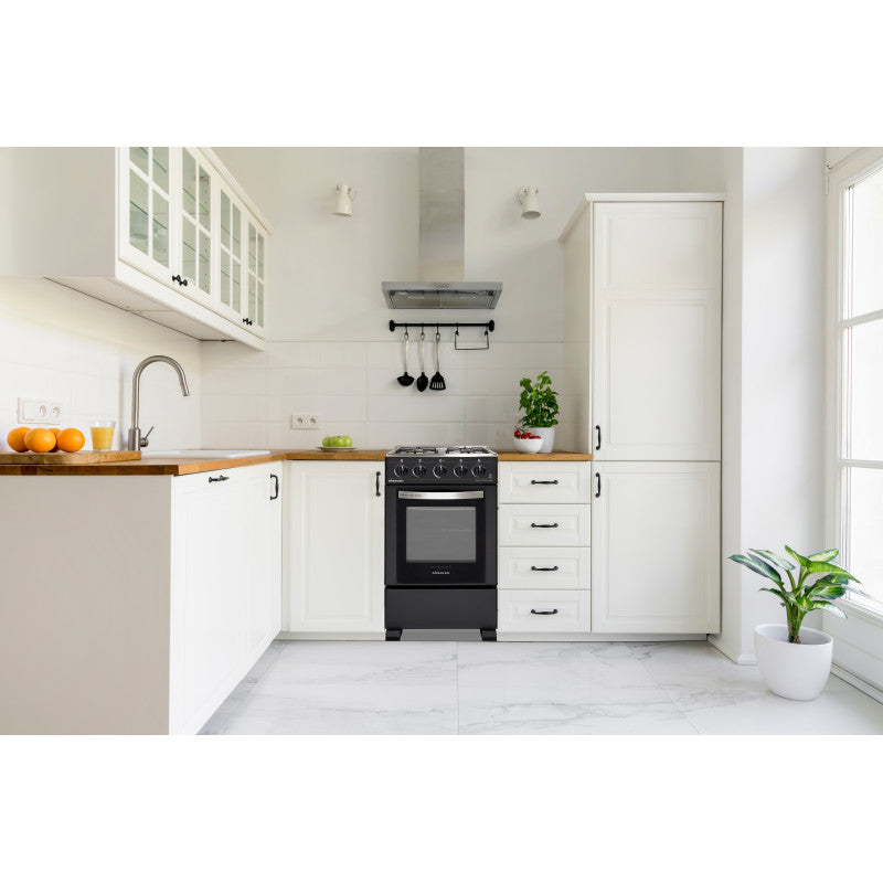 Cocina  A Gas 4 Platos Sindelen Ch-5050 Negra